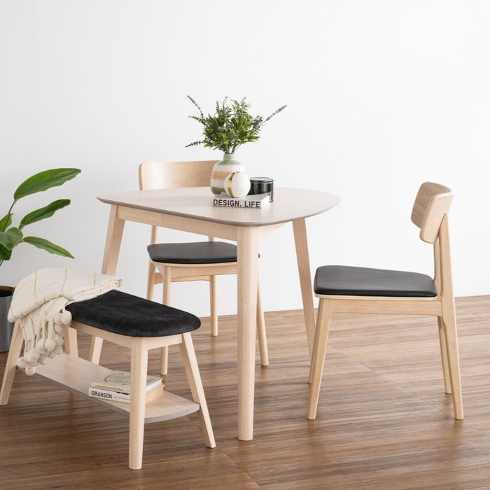 TACY Dining chair, white-wash, 46x54x82 cm, 241434