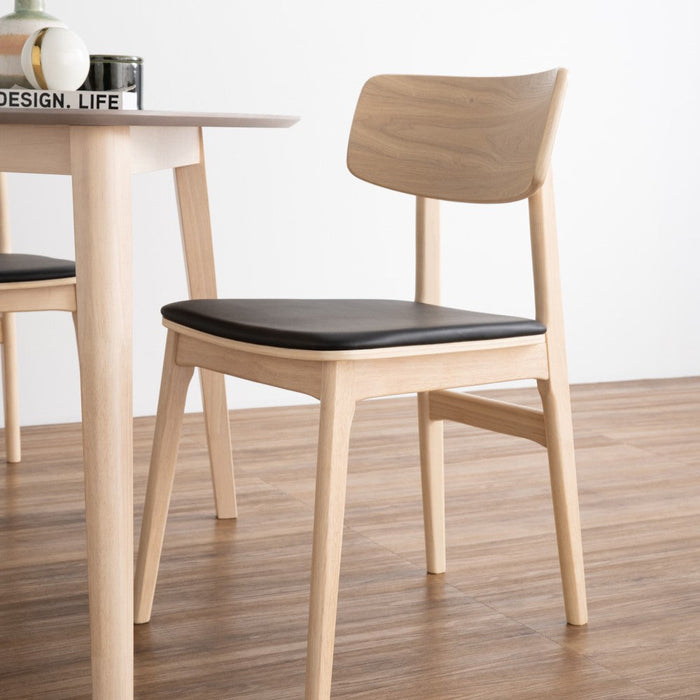 TACY Dining chair, white-wash, 46x54x82 cm, 241434