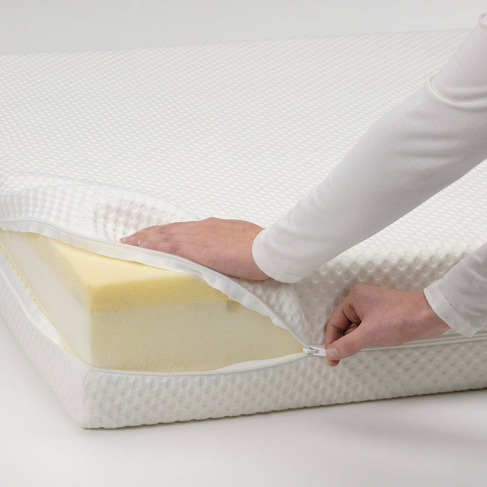 ABYGDA Foam mattress, firm/white, 90x200 cm