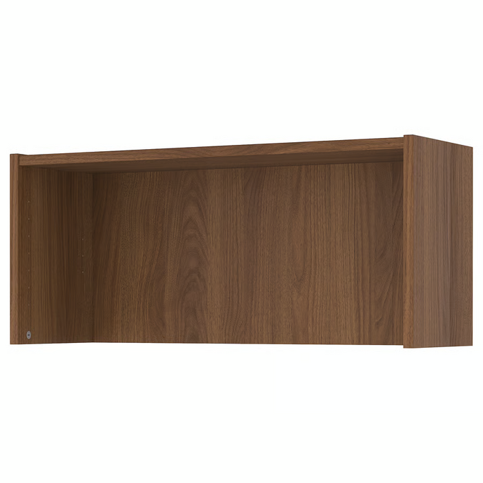 BILLY Height extension unit, brown walnut effect, 80x28x35 cm, 10508668
