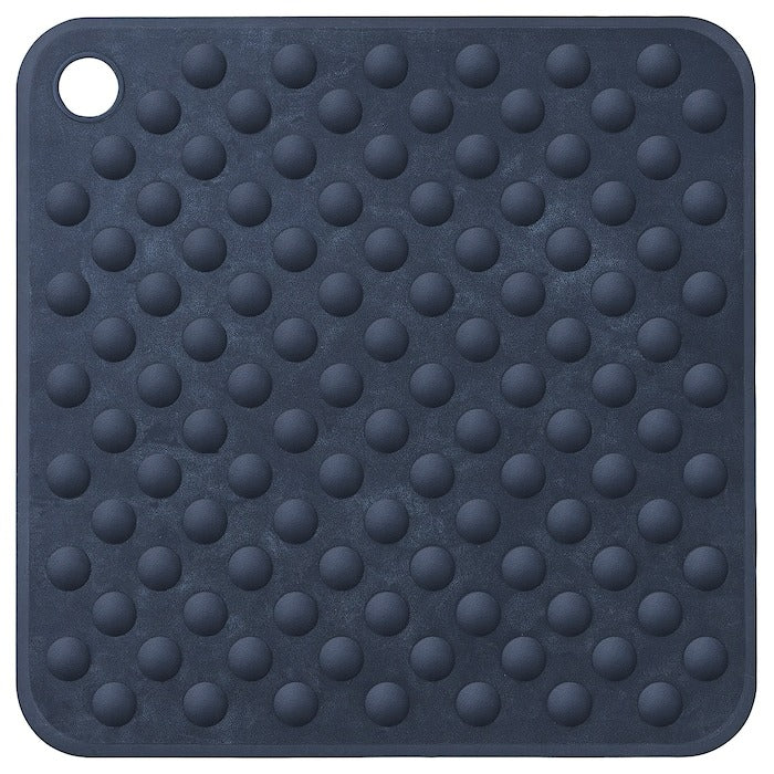 BLASJON Shower mat, dark blue, 50x50 cm