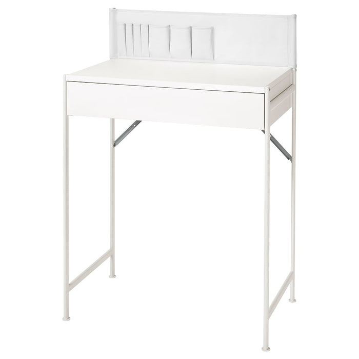 BRUKSVARA Dressing table, white/light grey, 68x40 cm, 90572641