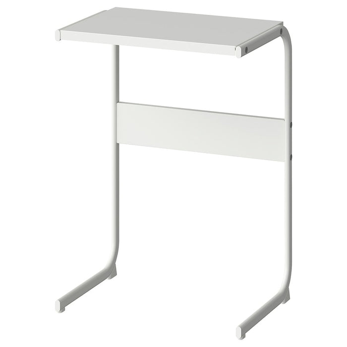 BRUKSVARA Side table, white, 42x30 cm