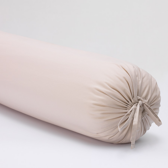 DVALA Bolster case, beige, 38x110 cm