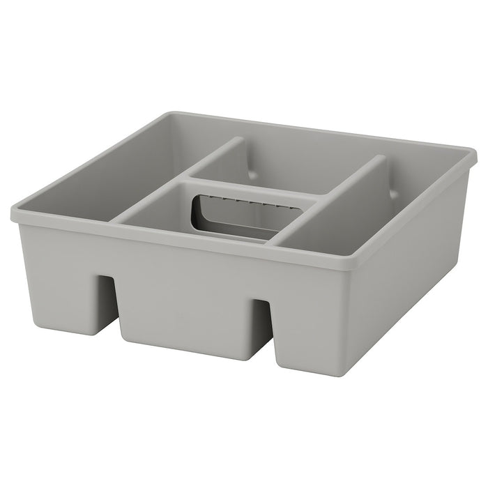 FANGGRODA Insert with compartments, light grey, 30x30x11 cm