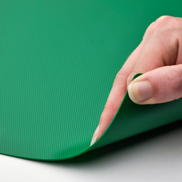 FINFORDELA Bendable chopping board, green/bright green