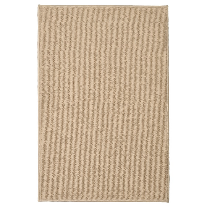 FINTSEN Bath mat, beige, 40x60 cm, 00581904