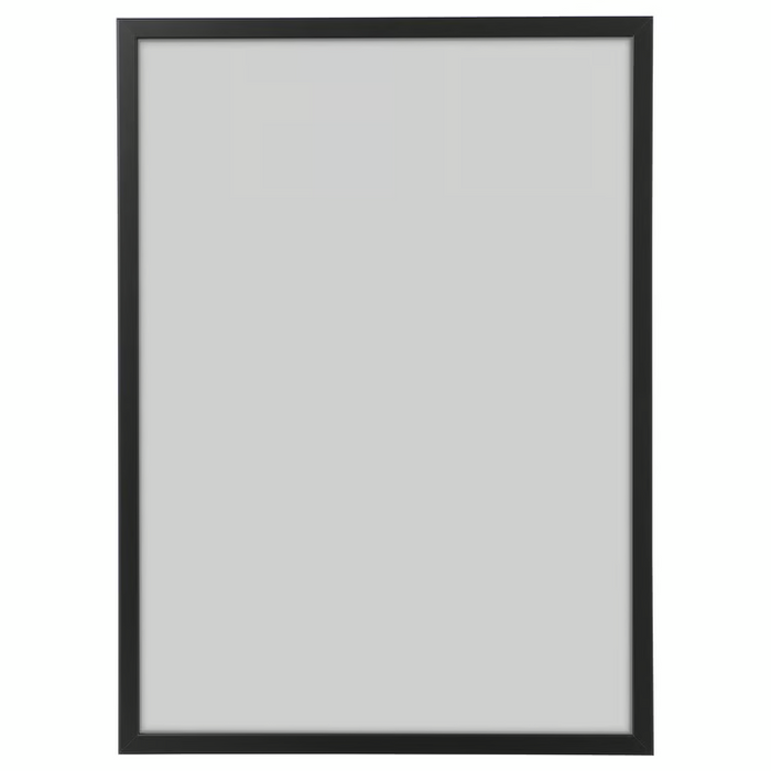 FISKBO Frame, black, 50x70 cm 10297963