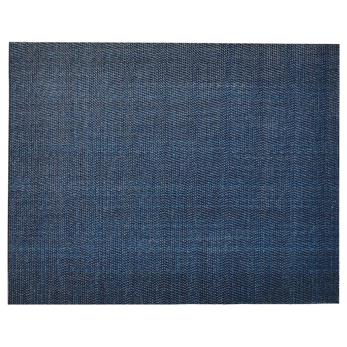 FLYGFISK Place mat, dark blue, 38x30 cm