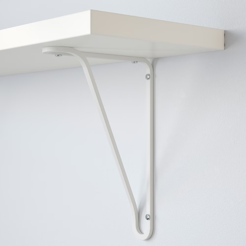 FORLAGGARE Bracket, white, 18x25 cm (7x9 ¾ ")