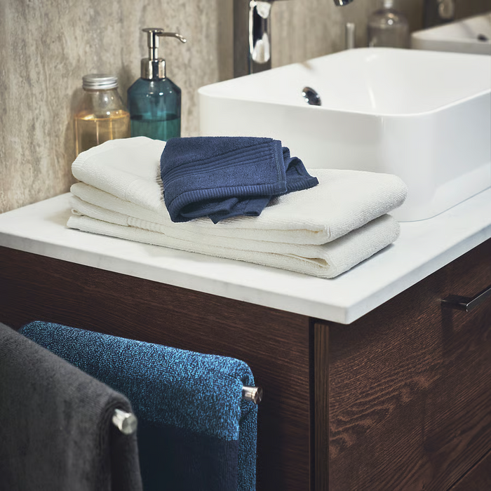FREDRIKSJON Hand towel, white, 40x70 cm, 30496725