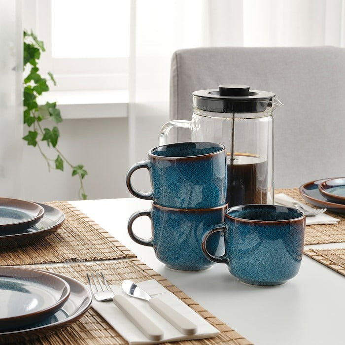 GLADELIG Mug, blue, 37 cl