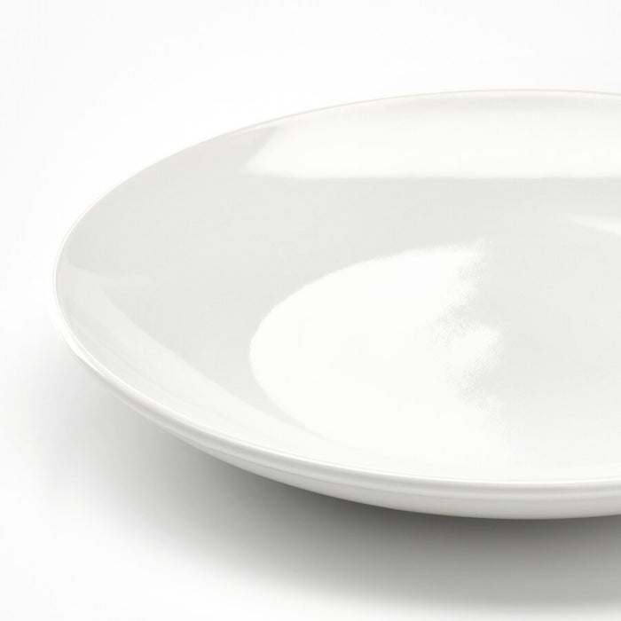 GODMIDDAG Side plate, white, 20 cm (Pack of 4)