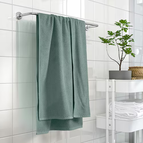 GULVIAL Bath towel, turquoise, 70x140 cm