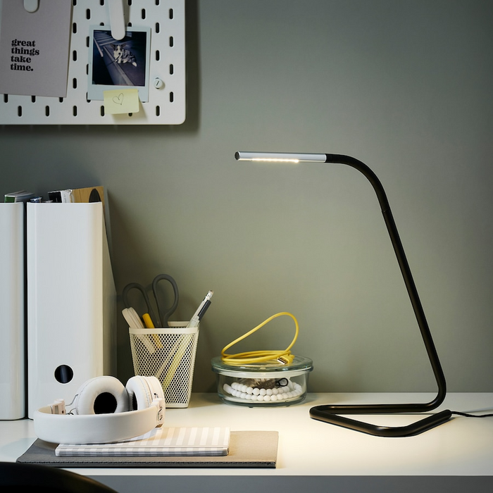 HARTE LED work lamp, black/silver-colour, 70266987