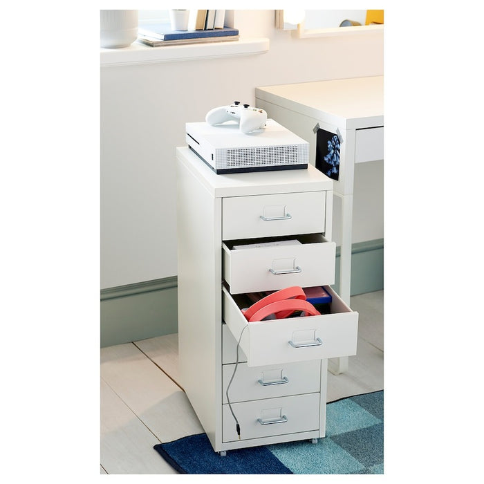 HELMER Drawer unit on castors, white, 28x69 cm, 90251046