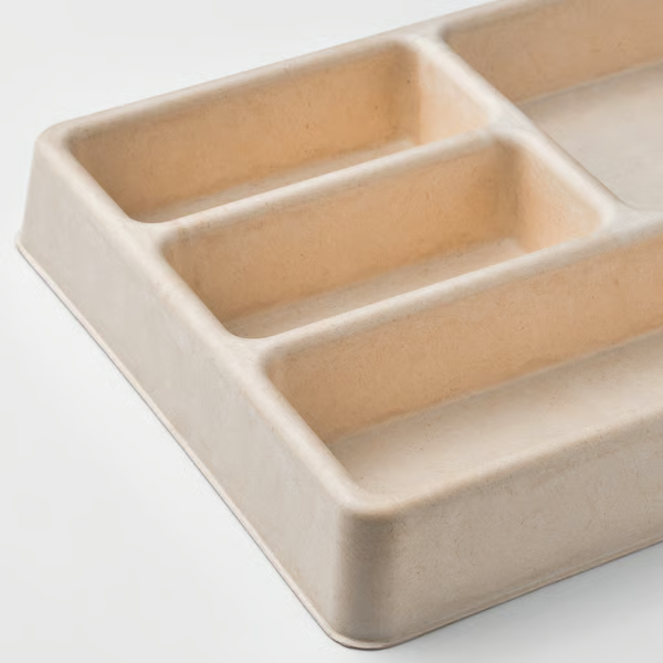 HONSNAT Cable organiser for drawer, natural 20x21 cm, 80564892