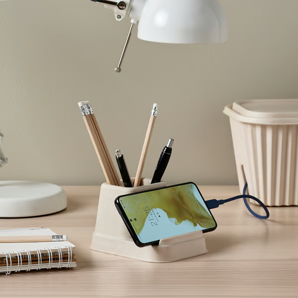 HONSNAT Holder for mobile phone, natural, 90564896