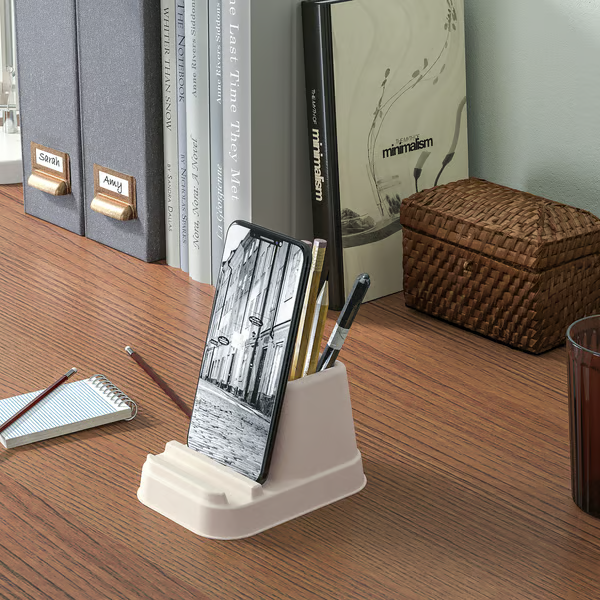 HONSNAT Holder for mobile phone, natural, 90564896
