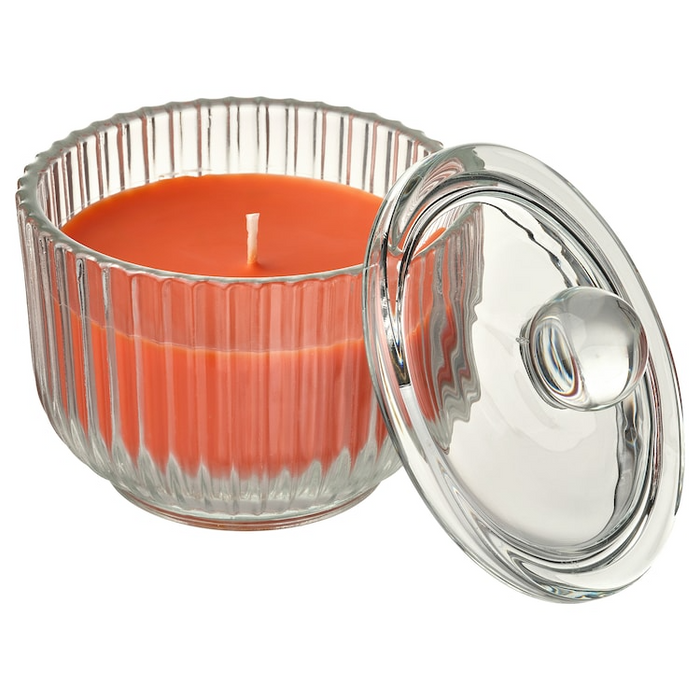 HOSTAGILLE Scented candle in glass, Sandalwood & patchouli orange, 20 hr, 90575531