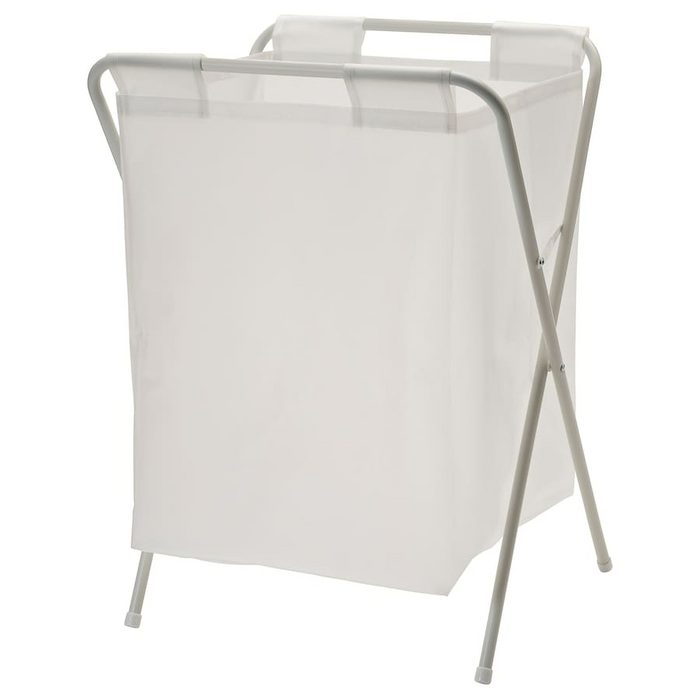 JALL Laundry bag with stand, white, 50 l