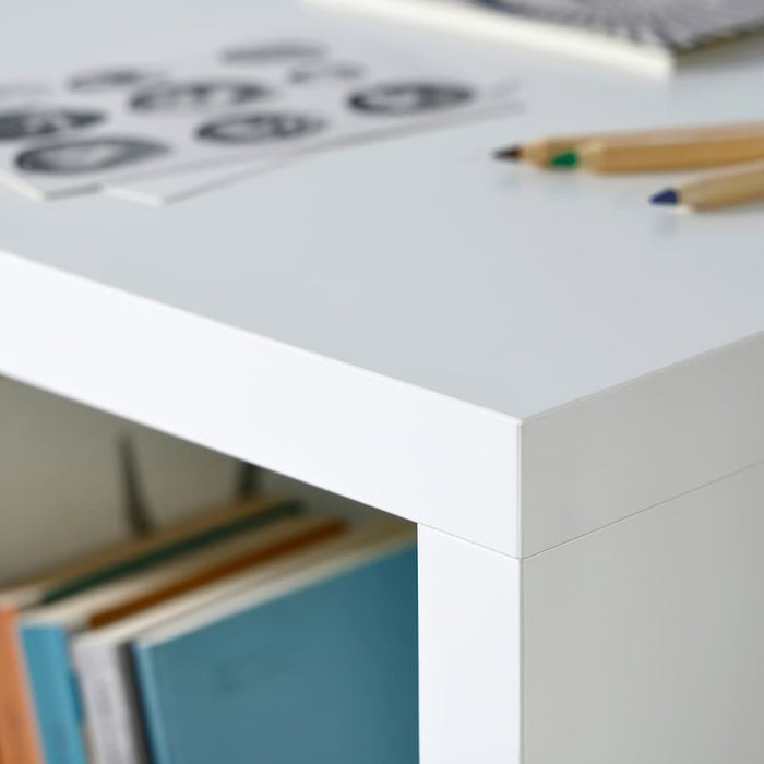 KALLAX Desk, white, 111x39 cm, 40582440