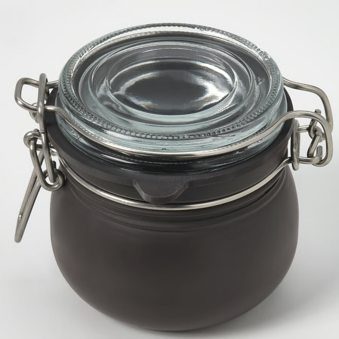 KORKEN Jar with lid, mixed colours, 13.0 cl, 90592724