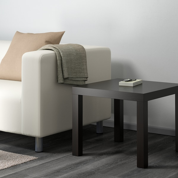 LACK Side table, black-brown, 55x55 cm, 80352927