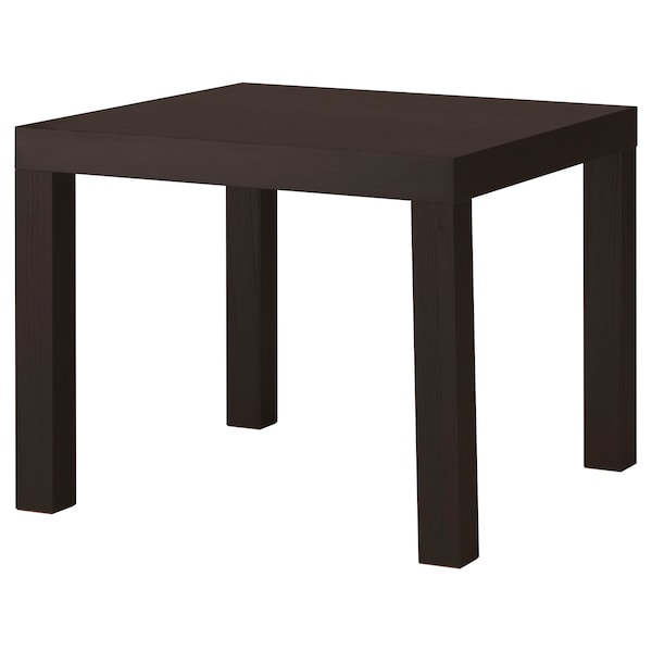 LACK Side table, black-brown, 55x55 cm, 80352927