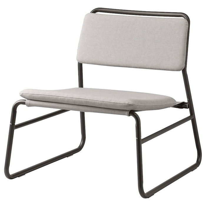 LINNEBACK Easy chair, Orrsta light grey, 90487228