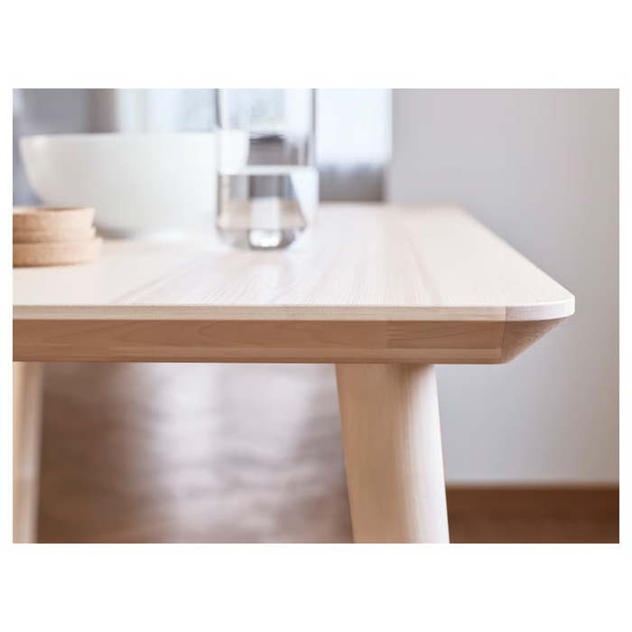 LISABO coffee table, ash veneer, 70x70 cm, 90353064
