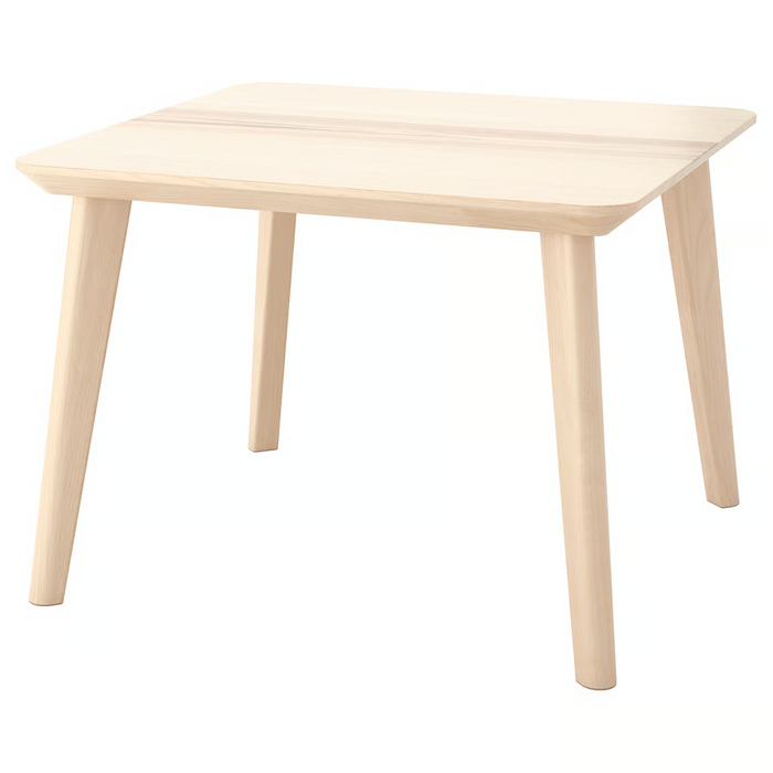LISABO coffee table, ash veneer, 70x70 cm, 90353064