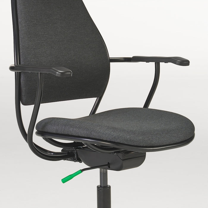 LOPARBANA Gaming chair, Vissle dark grey, 90586327