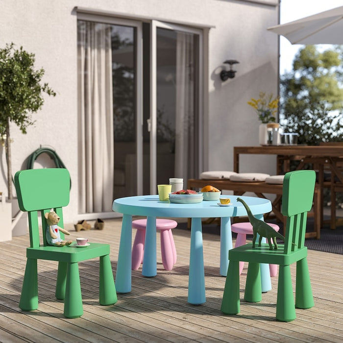 MAMMUT Children's chair, in/outdoor/bright green, 40581983