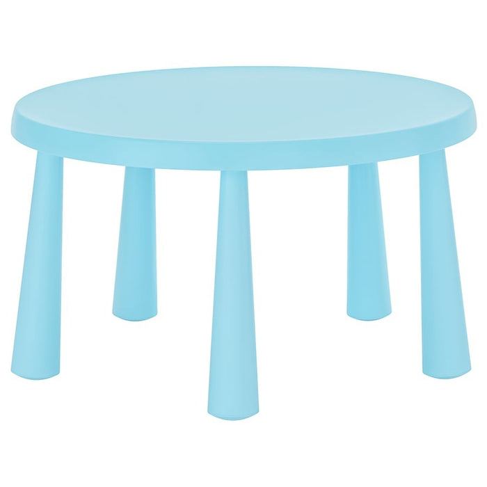 MAMMUT Children's table, in/outdoor/light blue, 85 cm, 80581995