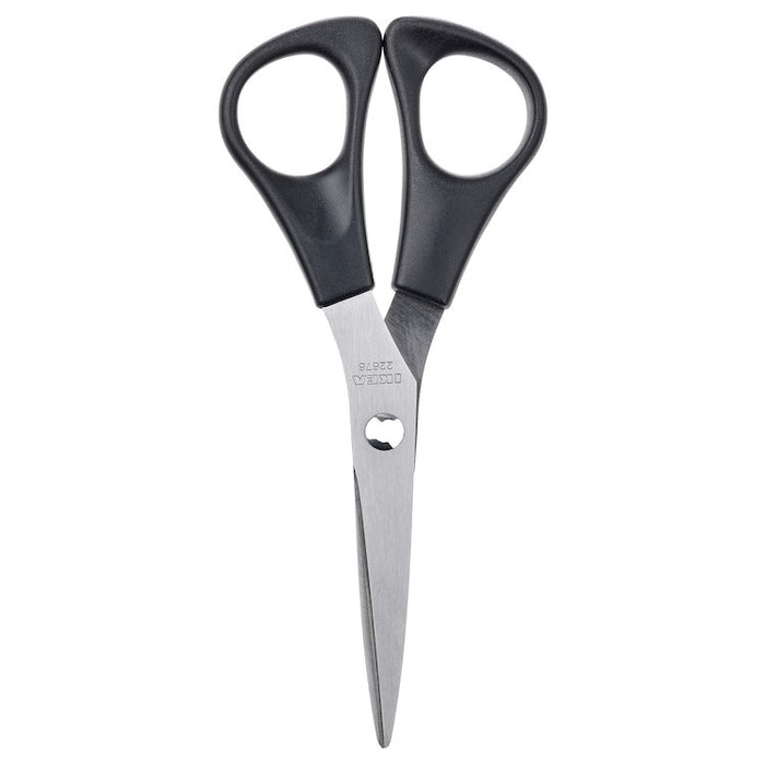 MANOGA Scissors, stainless steel/black