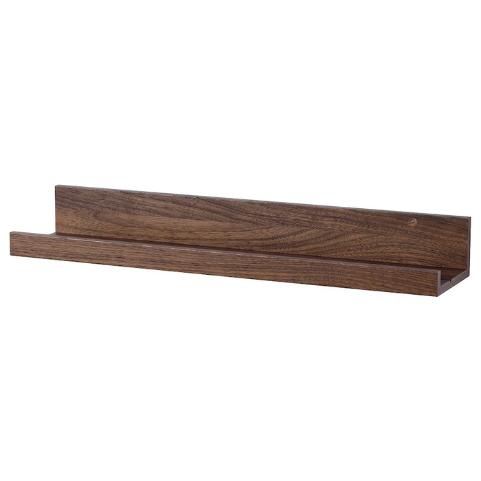 MOSSLANDA Picture ledge, walnut effect, 55 cm, 30586938