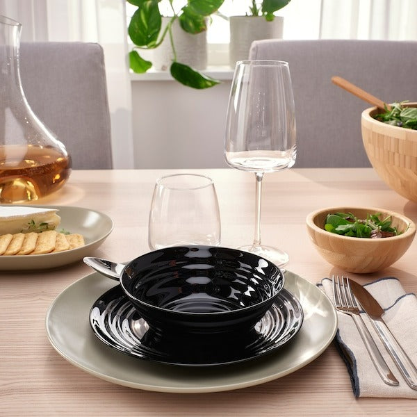 NATBARB Bowl, black, 14 cm