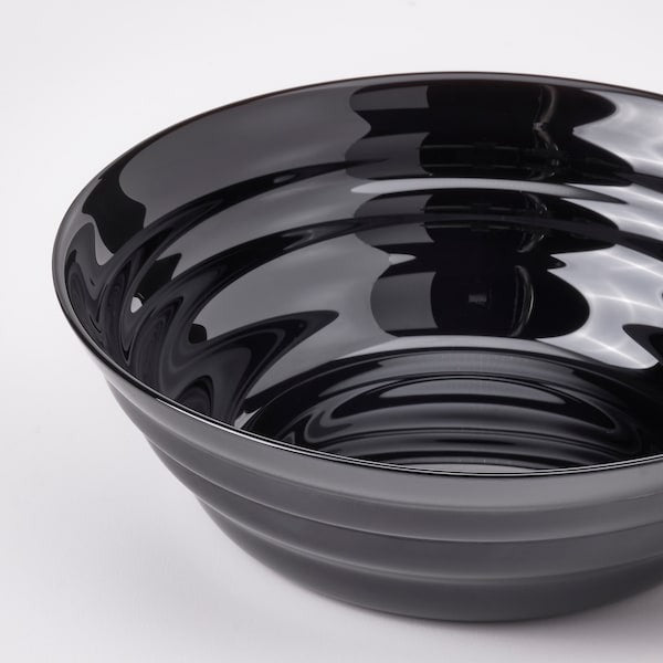 NATBARB Bowl, black, 14 cm