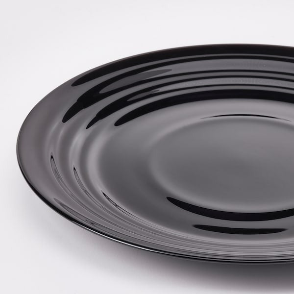 NATBARB Side plate, black, 19 cm