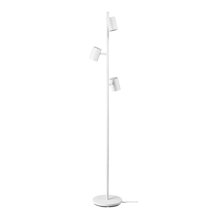 NYMANE Floor lamp with 3-spot, white