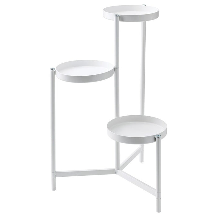 OLIVBLAD Plant stand, in/outdoor white, 58 cm