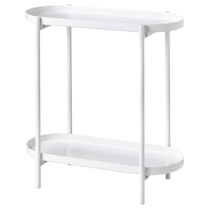 OLIVBLAD Plant stand, in/outdoor white, 56 cm