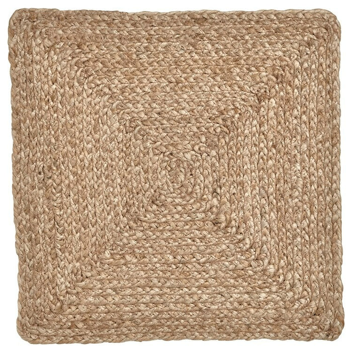 OMBONAD Place mat, jute braided, 37x37 cm