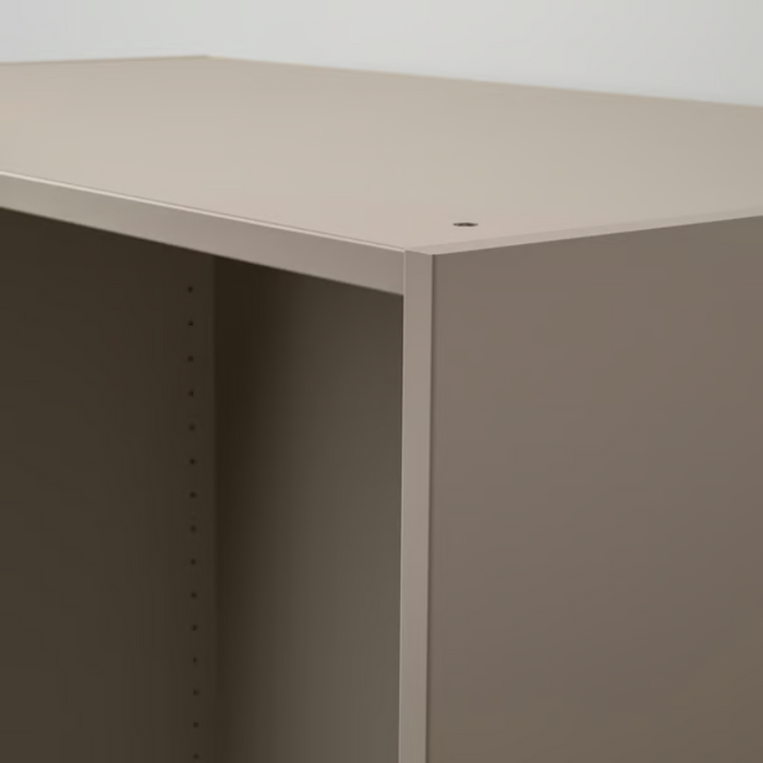 PAX Wardrobe frame, grey-beige, 50x58x236 cm, 50509029 (Pre-order)