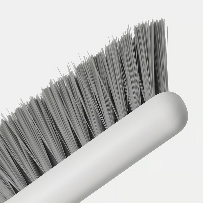 PEPPRIG dust pan and brush, grey, 20527096