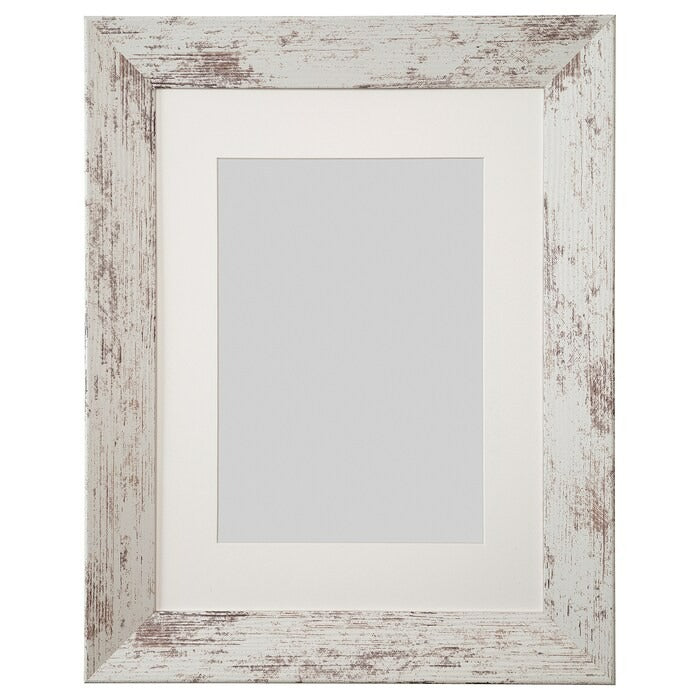 PLOMMONTRAD Frame, white stained pine effect, 30x40 cm