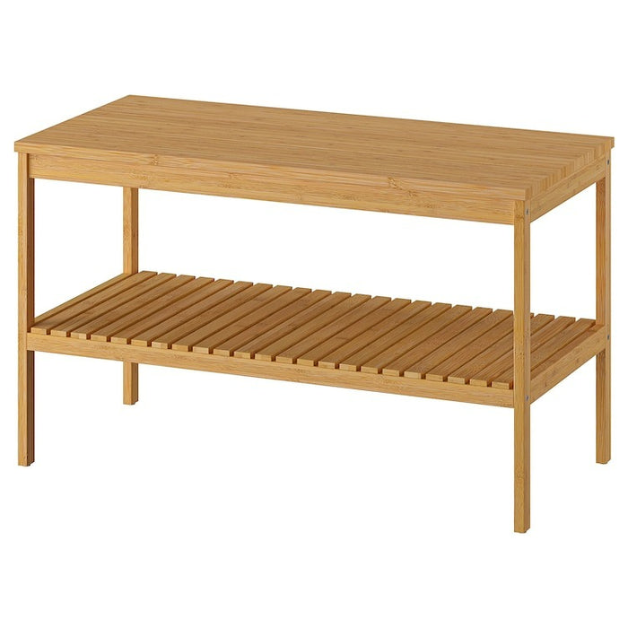 RAGRUND Bench, bamboo, 77x37 cm