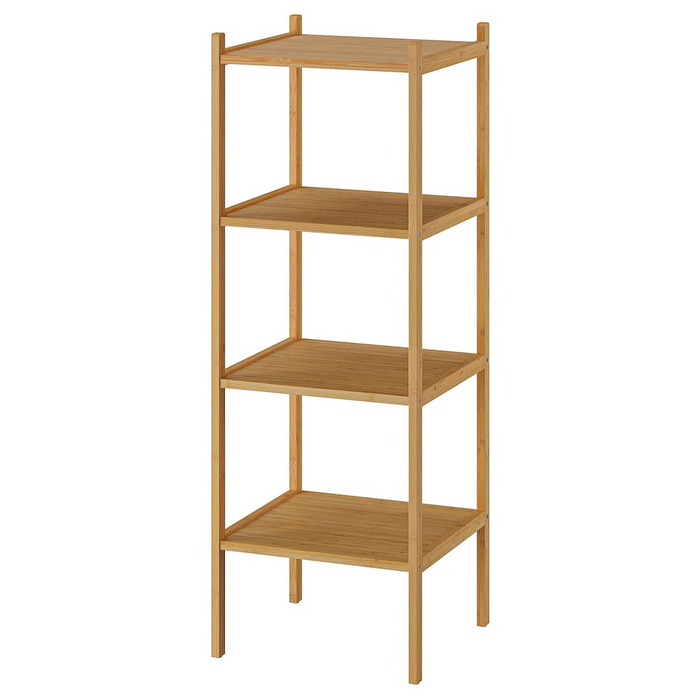 RAGRUND Shelving unit, bamboo, 37x37x104 cm