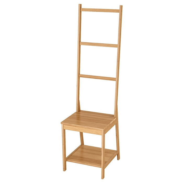 RAGRUND Towel rack chair, bamboo